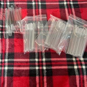 Lot of fake nail rings